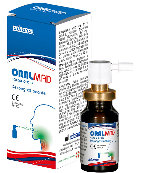 ORALMAD SPRAY 15 ML - Farmacianuova.eu