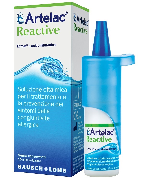 ARTELAC REACTIVE SOLUZIONE OFTALMICA MULTIDOSE FLACONE 10 ML - Farmacianuova.eu