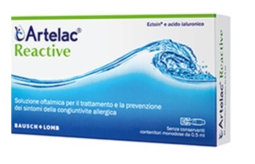 ARTELAC REACTIVE SOLUZIONE OFTALMICA MONODOSE 20 UNITA' DA 0,5 ML - Farmacianuova.eu
