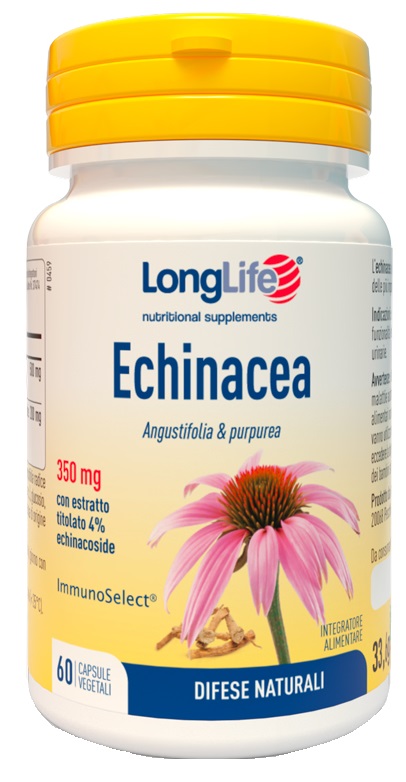 LONGLIFE ECHINACEA 60 CAPSULE VEGETALI - Farmacianuova.eu