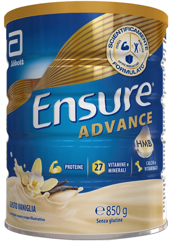 ENSURE ADVANCE VANIGLIA 850 G - Farmacianuova.eu