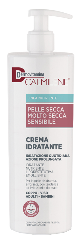 DERMOVITAMINA CALMILENE CREMA IDRATANTE PER PELLE SECCA, MOLTO SECCA O SENSIBILE 500 ML - Farmacianuova.eu
