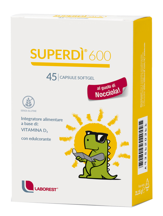 SUPERDI' 600 45 CAPSULE - Farmacianuova.eu