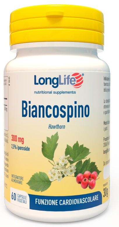LONGLIFE BIANCOSPINO 60 CAPSULE VEGETALI - Farmacianuova.eu
