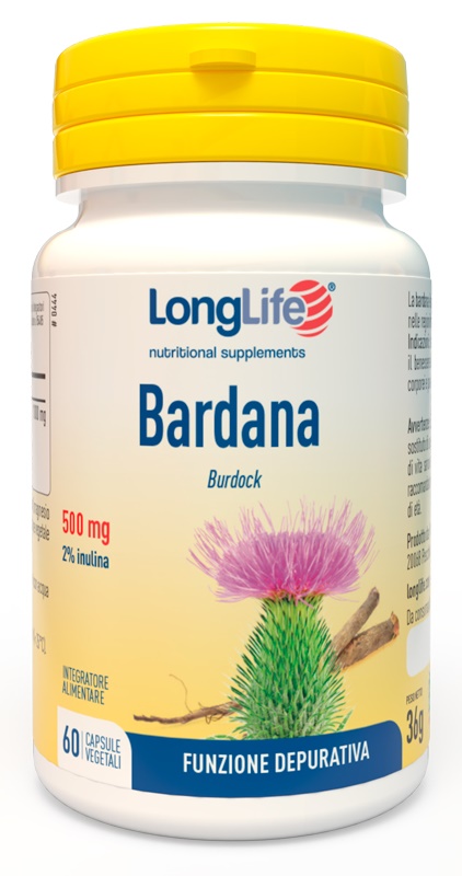LONGLIFE BARDANA 60 CAPSULE VEGETALI - Farmacianuova.eu