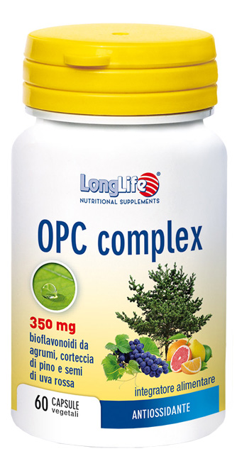 LONGLIFE OPC COMPLEX 60 CAPSULE VEGETALI - Farmacianuova.eu