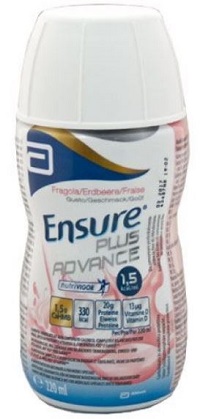 ENSURE PLUS ADVANCE FRAGOLA 4 BOTTIGLIE DA 220 ML - Farmacianuova.eu