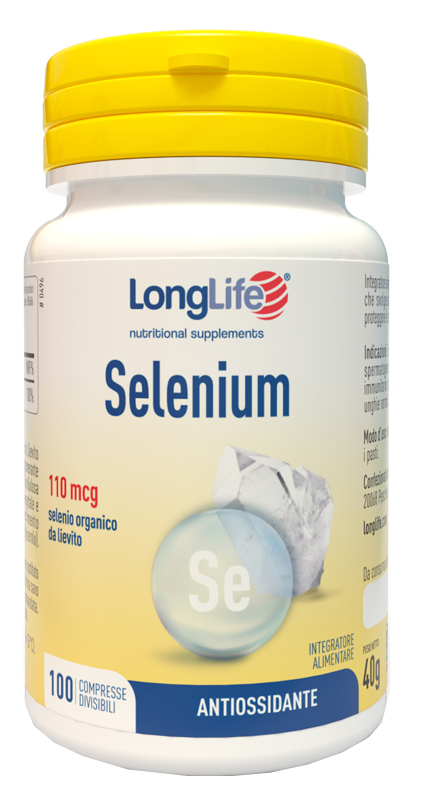 LONGLIFE SELENIUM 100 COMPRESSE DIVISIBILI - Farmacianuova.eu