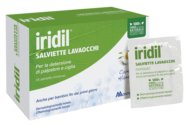 IRIDIL SALVIETTINE LAVAOCCHI 28 PEZZI - Farmacianuova.eu