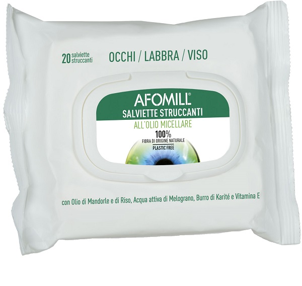 AFOMILL SALVIETTINE STRUCCANTI OLIO MICELLARE - Farmacianuova.eu