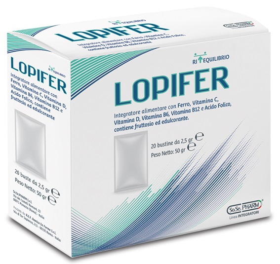 LOPIFER 20 BUSTINE - Farmacianuova.eu