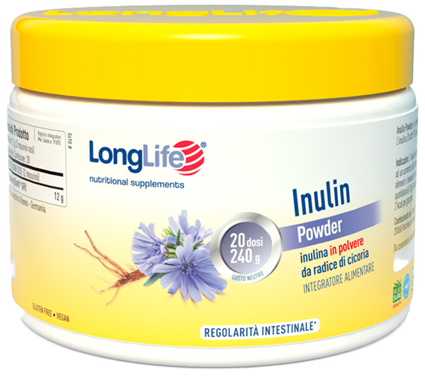 LONGLIFE INULINA POWDER 240 G - Farmacianuova.eu
