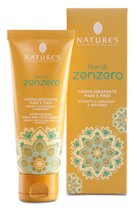 NATURE'S FIORI DI ZENZERO CREMA IDRATANTE MANI E PIEDI 75 ML - Farmacianuova.eu
