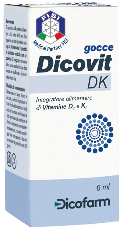 DICOVIT DK GOCCE 6 ML  - Farmacianuova.eu