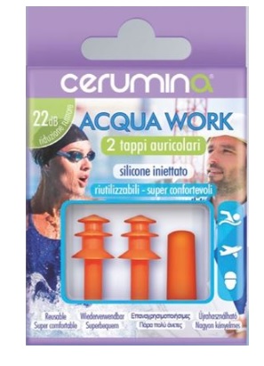 CERUMINA ACQUA WORK 2 PEZZI - Farmacianuova.eu