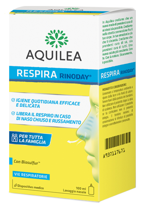 AQUILEA RESPIRA RINODAY 100 ML - Farmacianuova.eu