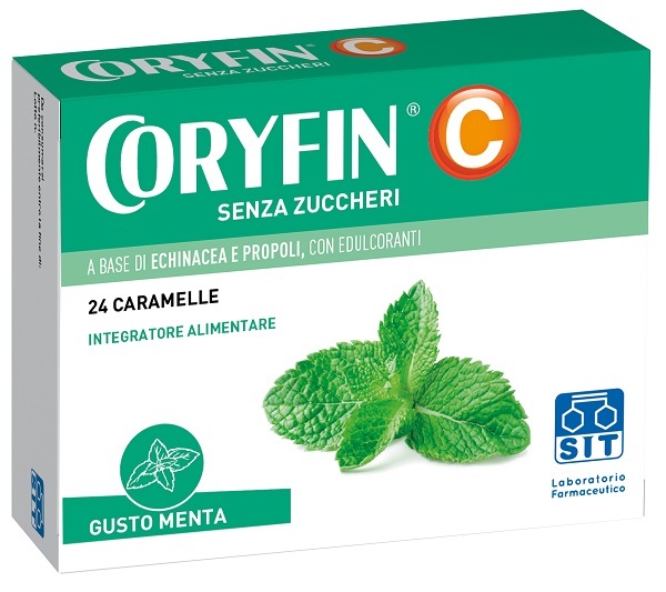 CORYFIN C SENZA ZUCCHERO MENTOLO 48 G - Farmacianuova.eu