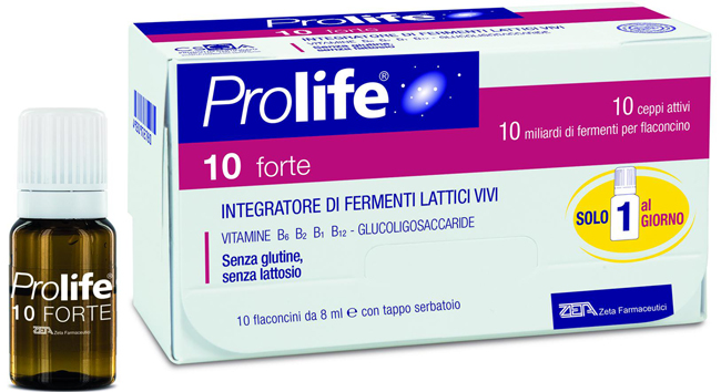 PROLIFE 10 FORTE 10 FLACONCINI DA 8 ML - Farmacianuova.eu