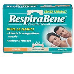 CEROTTO NASALE BALSAMICO ADULTI RESPIRA BENE 10 PEZZI - Farmacianuova.eu