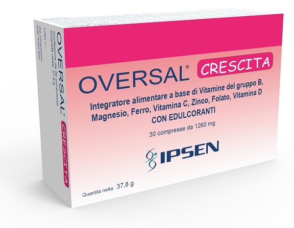 OVERSAL CRESCITA 30 COMPRESSE - Farmacianuova.eu