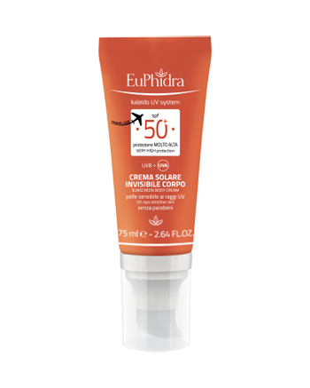 EUPHIDRA KALEIDO UV SYSTEM CREMA SOLARE CORPO 50+ INVISIBLE - Farmacianuova.eu