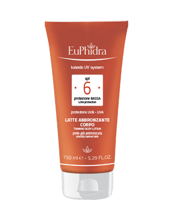EUPHIDRA KALEIDO UV SYSTEM LATTE SOLARE CORPO 6 - Farmacianuova.eu