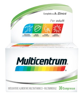 MULTICENTRUM ADULTI EFFERVESCENTE 30 COMPRESSE - Farmacianuova.eu