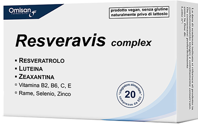 RESVERAVIS 20 CAPSULE - Farmacianuova.eu