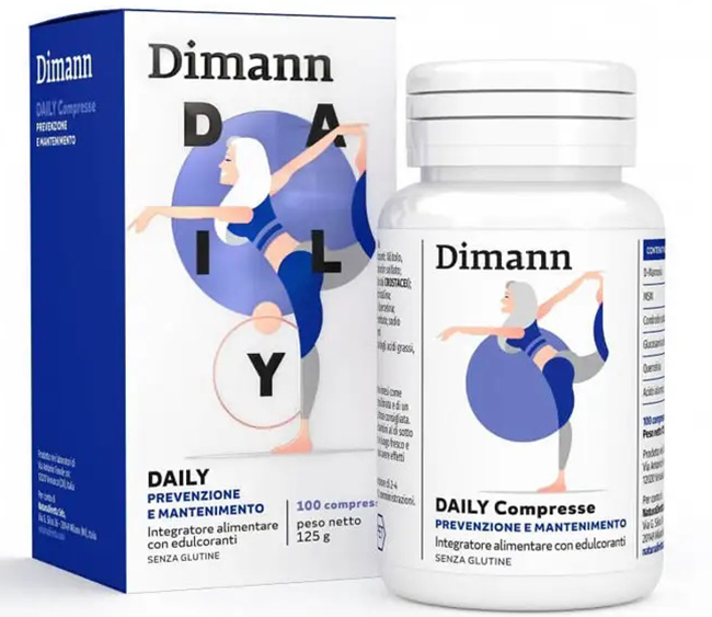 DIMANN DAILY 100 COMPRESSE - Farmacianuova.eu