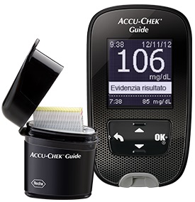 KIT GLUCOMETRO ACCU-CHEK GUIDE MG/DL + PUNGIDITO FASTCLIX - Farmacianuova.eu