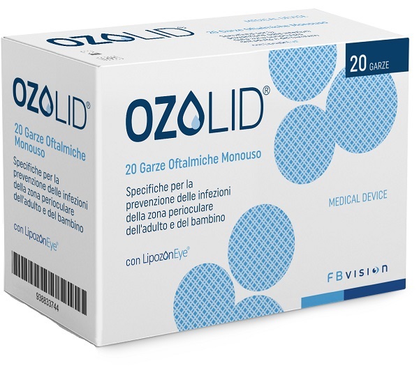 GARZA OZOLID OFTALMICA TNT CON OLIO OZONIZZATO IN FOSFOLIPIDI LIPOZONEYE 20 PEZZI - Farmacianuova.eu