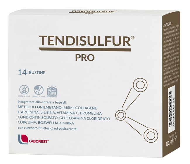 TENDISULFUR PRO 14 BUSTINE DA 8,6G - Farmacianuova.eu