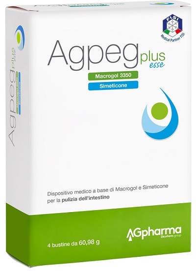 AGPEG PLUS ESSE 4 BUSTE OROSOLUBILI DA 60,98 G  - Farmacianuova.eu