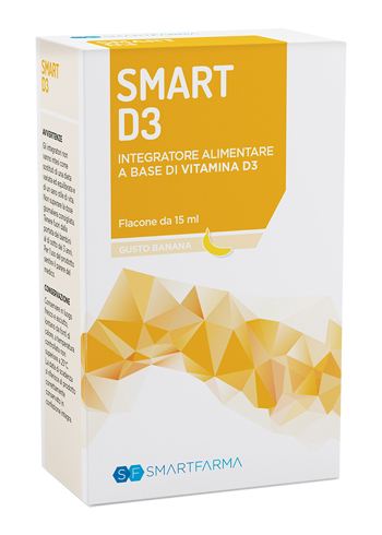 SMART D3 GOCCE 15 ML GUSTO BANANA - Farmacianuova.eu