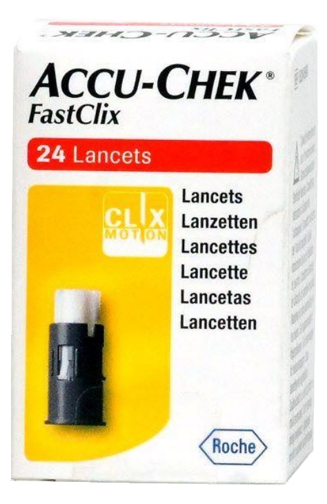 LANCETTE PUNGIDITO ACCU-CHEK FASTCLIX 24 PEZZI - Farmacianuova.eu