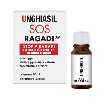 UNGHIASIL SOS RAGADI FLACONE 10 ML CON PENNELLINO E 9 CEROTTI COPRIVERRUCA - Farmacianuova.eu