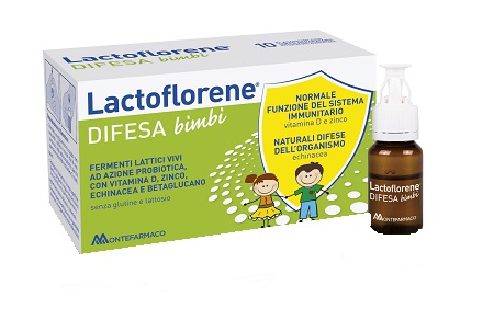 LACTOFLORENE DIFESA BAMBINI 10 FLACONI 100 ML - Farmacianuova.eu