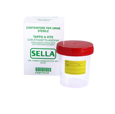 CONTENITORE PER URINA URIN TEST VACUUM STERILE 150ML - Farmacianuova.eu