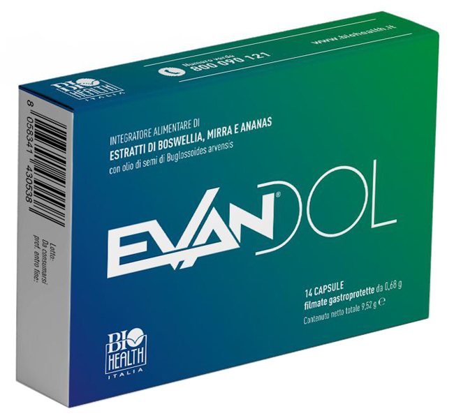 EVANDOL 14 CAPSULE - Farmacianuova.eu