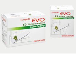 STRISCE MISURAZIONE GLICEMIA LINEA D EVO 25 PEZZI - Farmacianuova.eu
