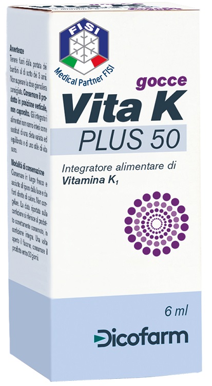 VITA K PLUS 50 GOCCE 6 ML  - Farmacianuova.eu