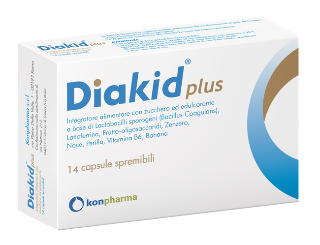 DIAKID PLUS 14 CAPSULE SPREMIBILI - Farmacianuova.eu