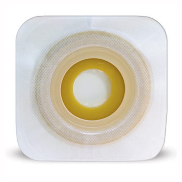 PLACCA PIANA MODELLABILE PER STOMIA DUE PEZZI 22-33MM FLANGIA 48MM CON ADESIVO IDROCOLLOIDALE 5 PEZZI - Farmacianuova.eu