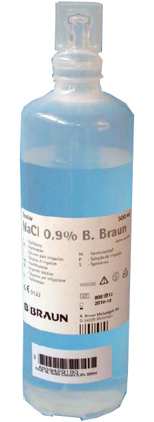 SOLUZIONE FISIOLOGICA 0,9% SODIO CLORURO 500 ML NON INIETTABILE - Farmacianuova.eu