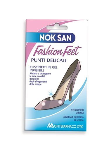 NOK SAN FASHION FEET PUNTI DELICATI 6 PEZZI - Farmacianuova.eu
