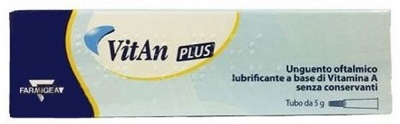 UNGUENTO OFTALMICO LUBRIFICANTE VITAN PLUS 5 G - Farmacianuova.eu