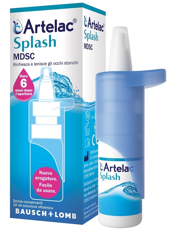 ARTELAC SPLASH MULTIDOSE GOCCE OCULARI FLACONE 10 ML - Farmacianuova.eu