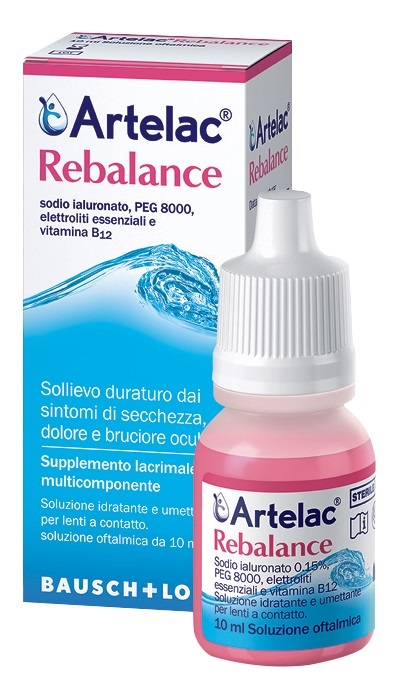 ARTELAC REBALANCE GOCCE OCULARI MULTIDOSE SENZA CONSERVANTI 10 ML - Farmacianuova.eu