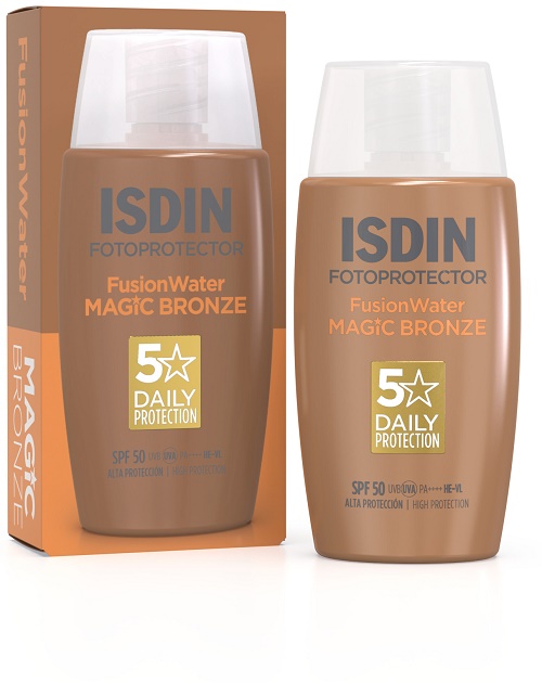 FUSION WATER MAGIC COLOR BRONZE SPF50 50 ML - Farmacianuova.eu