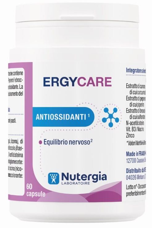 NUTERGIA ERGYCARE 60 CAPSULE - Farmacianuova.eu